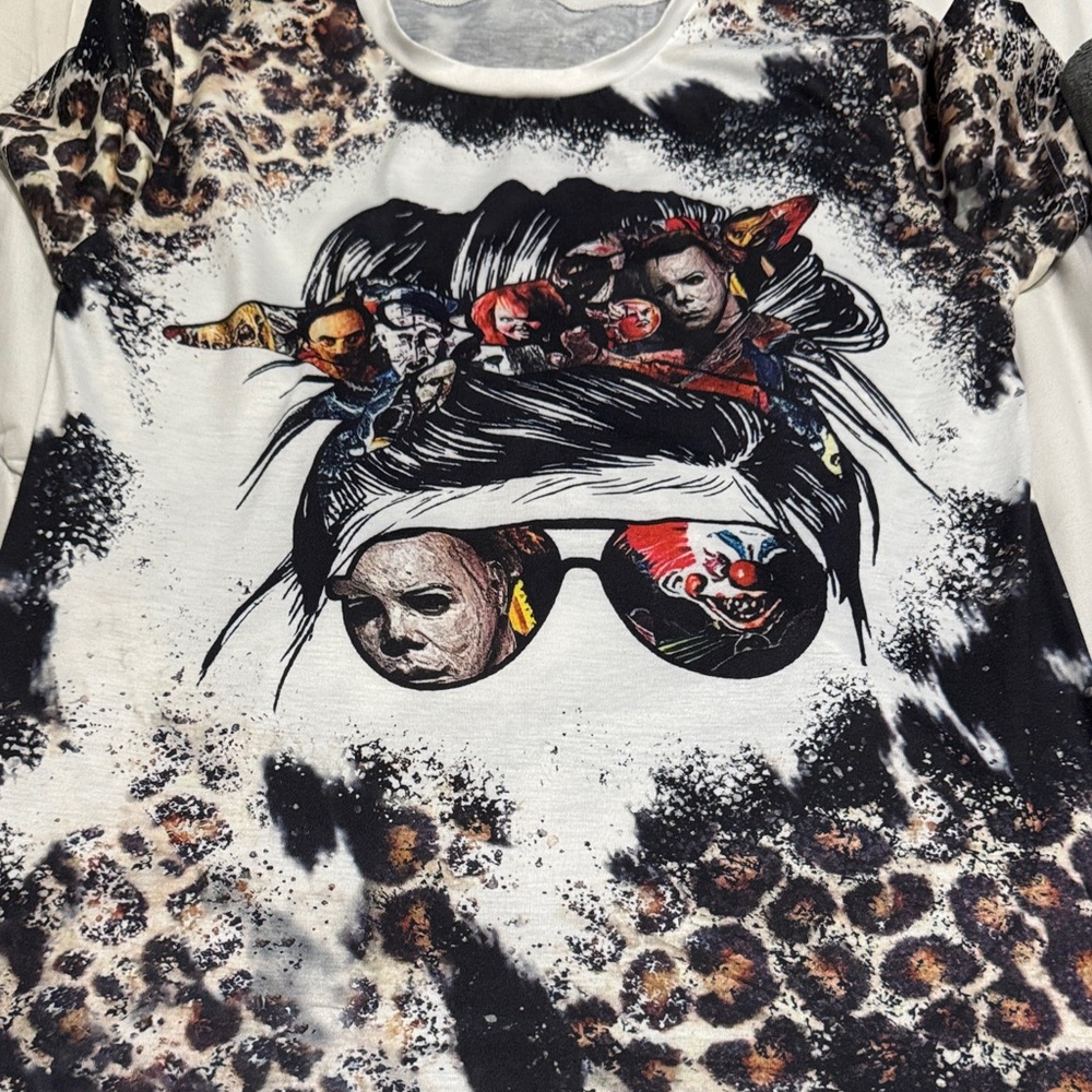 Horror film inspired tee